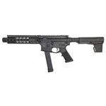 Brigade 9mm Graphite Black Cerakote Battle Pistol w/ KeyMod Rail and Forged Lower Receiver