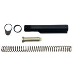 LBE Unlimited H2 Buffer Tube Kit for AR-15 (6-Position, Mil-Spec) - Black