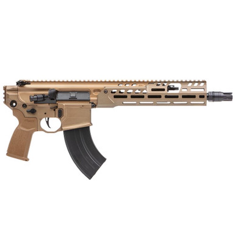 Sig Sauer MCX Spear-LT Pistol 7.62x39 11.5" Barrel Coyote Brown PMCX-762R