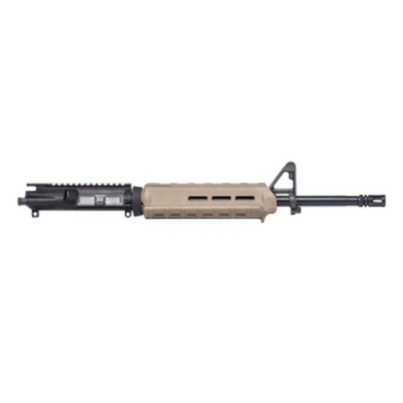 Aero Precision AR15 Complete Upper, 16" 5.56 Mid-Length Barrel with Pinned FSB, MOE Mid-Length - FDE - APAR502504M65