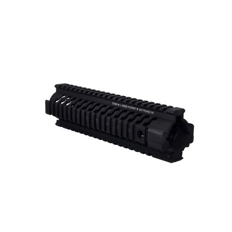 Samson STAR Series AR-15 2-Piece Free-Float Handguard, 9 inch, Black
