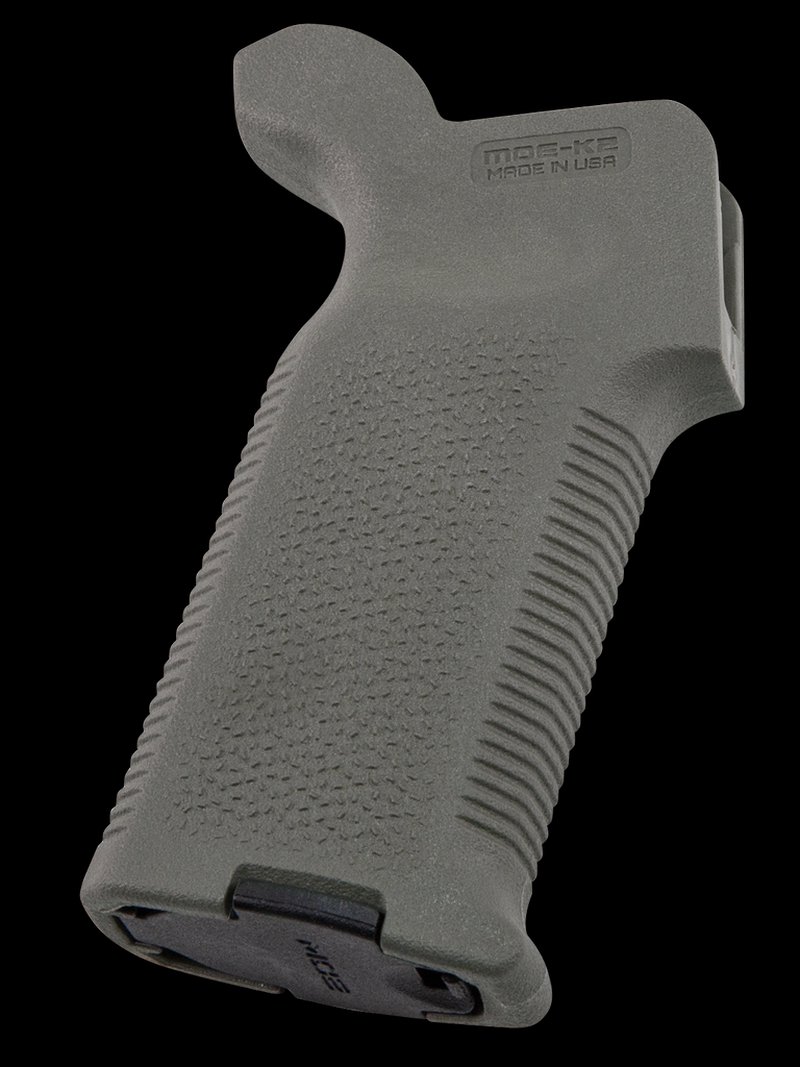 Magpul MOE-K2 AR Grip Aggressive TSP Texture OD Green Polymer
