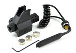Sniper Low Profile Removable Front Iron Sight/Red Laser Sight Combo
