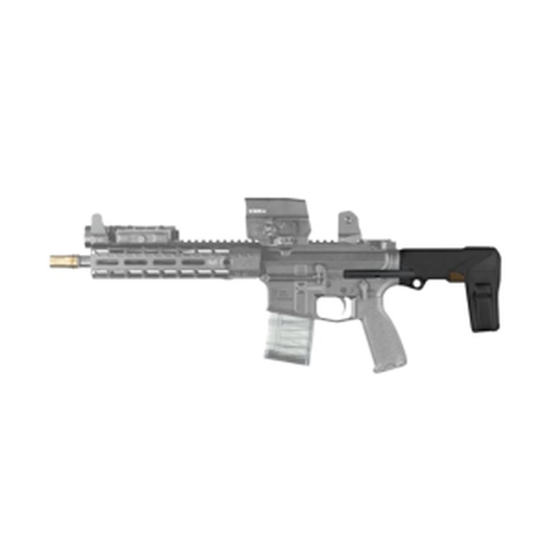 SB Tactical Honey Badger Stabilizing Brace for AR-9 9mm Black HBAR9-01-SB