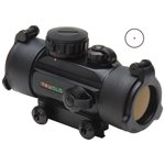 TRUGLO Red Dot Sight 30mm Tube 1x 5 MOA Dot with Integral Weaver Base Matte Black