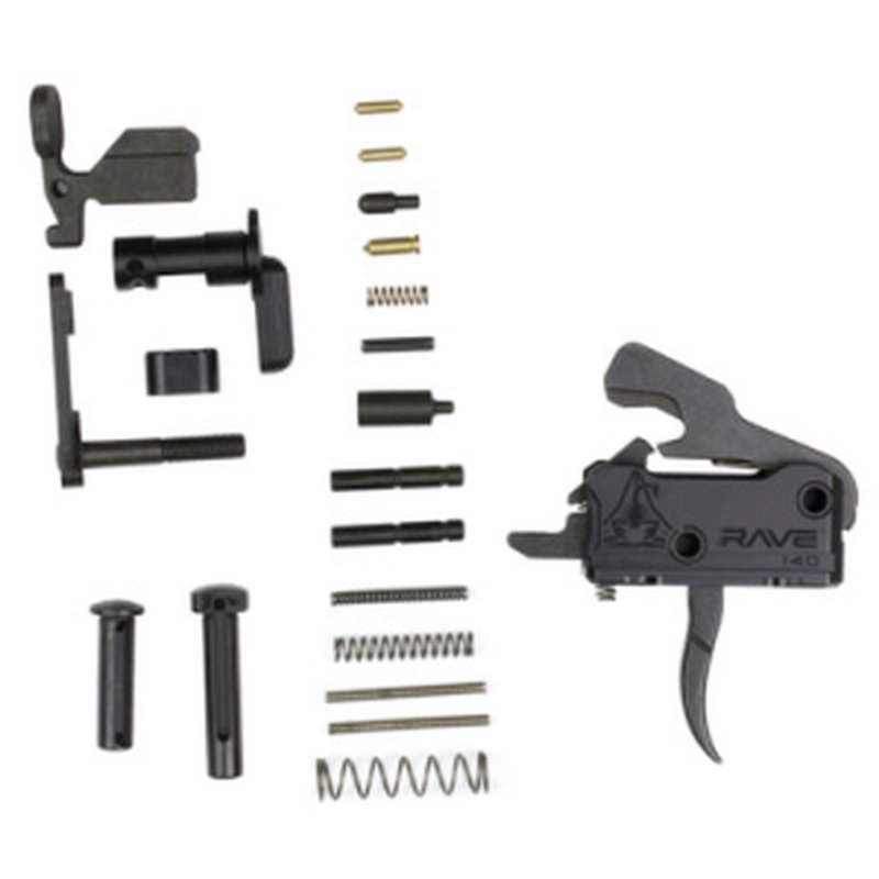 Rise Armament RAVE Single Stage Trigger with Lower Parts Kit for AR-15