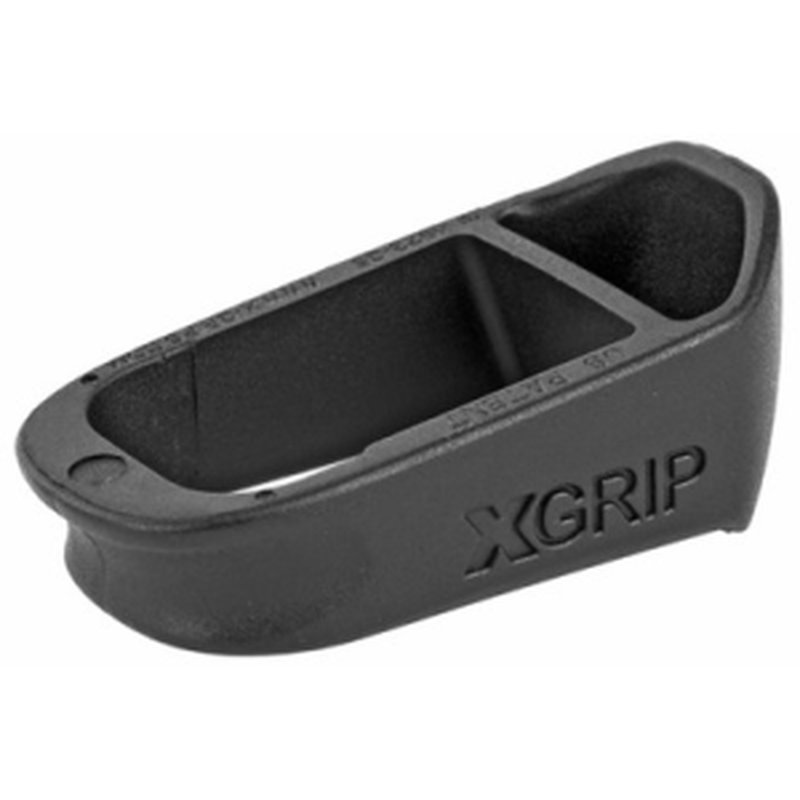 X-GRIP Glock 19/23 Gen 5 Mag Spacer 2-Round Capacity Extension Black