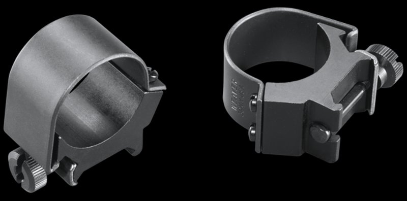 Weaver Mounts Detachable Top Mount Scope Rings 30mm Low Matte Black Aluminum