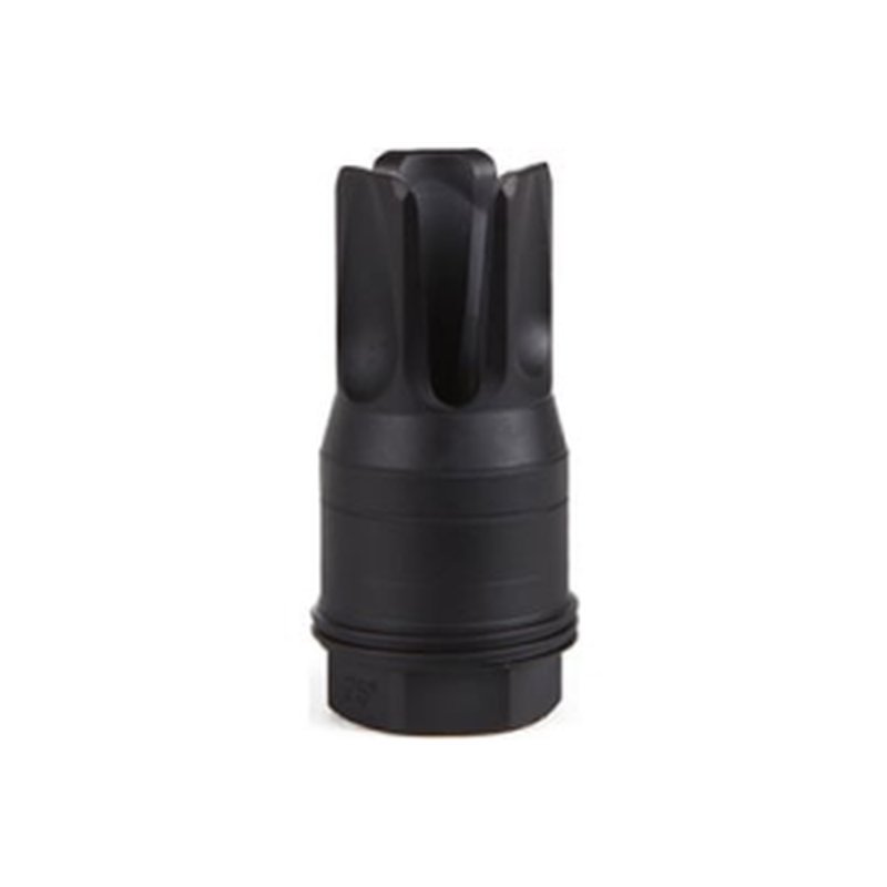 Sig Sauer SL55612X2825DEGF Clutch-Lok QD Flash Hider Black Stainless Steel with 1/2"-28 tpi Threads 2.10" OAL for 5.56mm Sig Taper-Lok Barrels