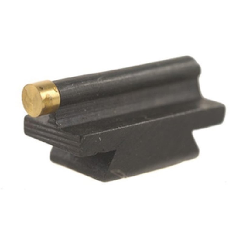 Williams Front Sight .290" Height .250" Width Steel Blue 3/32" Gold Bead