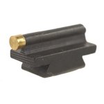 Williams Front Sight .290" Height .250" Width Steel Blue 3/32" Gold Bead