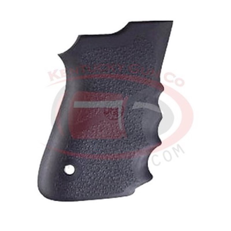 Hogue Textured Gun Grip with Finger Grooves for S&W 4053TSW/S&W 6906 - Black (MPN 69000, UPC 743108690000)