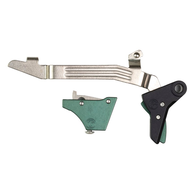 Timney Alpha Competition Trigger Glock Gen 3-4 3 lb Green