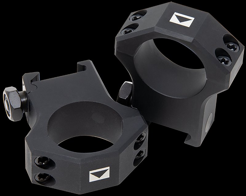 Steiner T-Series 30mm Scope Rings Low Picatinny Matte Black Aluminum