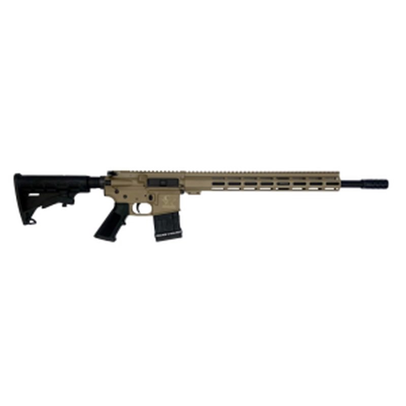 Great Lakes Firearms GL15450 FDE AR-15 Rifle .450 Bushmaster 18" 4150 CRMOV FDE