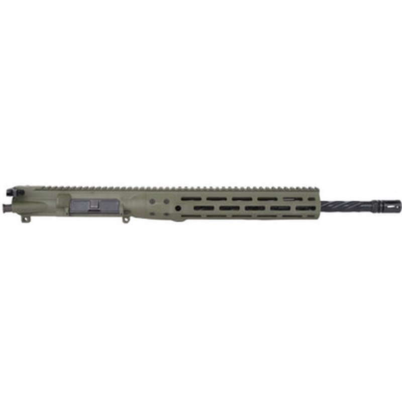 LWRC ICDI M-LOK Upper Receiver 5.56 NATO 16.1" Barrel 1:7 Twist 1/2x28 OD Green
