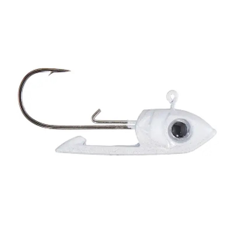 Buckeye Scope Head Jig Head 3/8 oz Pearl 3-Pack