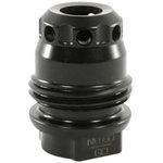 RUGGED SUPPRESSORS M2 Brake Blk 1228 tpi Dual Taper Locking System