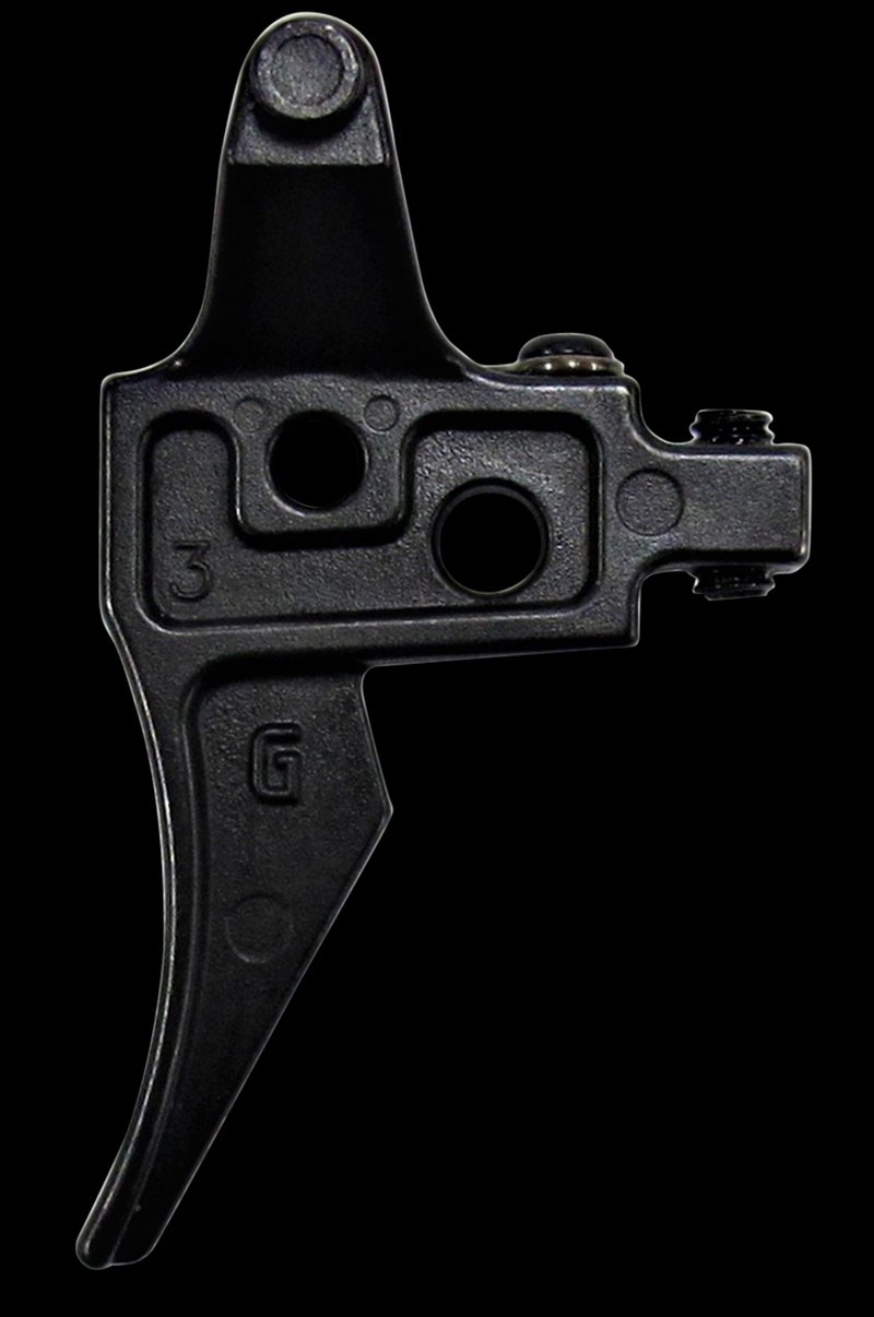 Geissele Automatics Super Sabra Lightning Bow Trigger for IWI Tavor and X95 Rifles Black Oxide