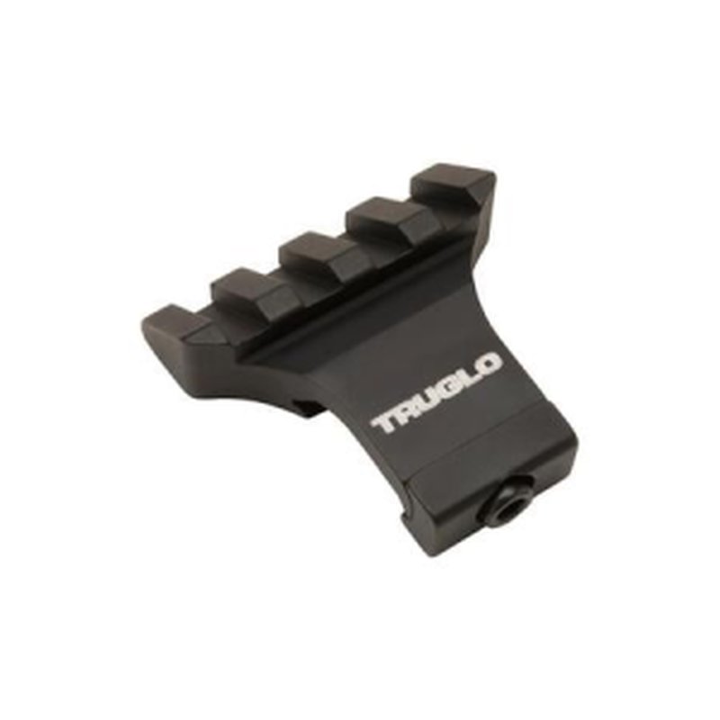 Truglo 45° Offset Picatinny Riser Mount 6061-T6 Black TG-TG8975B