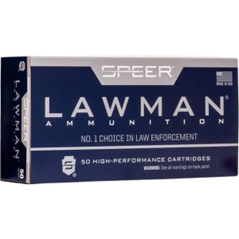 Speer Lawman 9mm 135 TMJ Ammunition 50/20