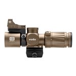 EOTech Vudu 3-9x32mm SFP MR5 MRAD Riflescope Kit w/ EFLX & Integrated Mount, Tan