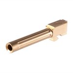 Agency Arms Non-Threaded Mid Line Barrel Glock 17 9mm Titanium Nitride