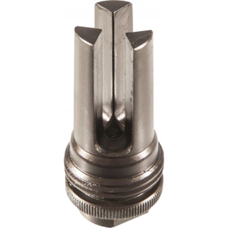 SilencerCo AC590 ASR Flash Hider Black Steel with 5/8"-24 tpi Threads for 30 Cal