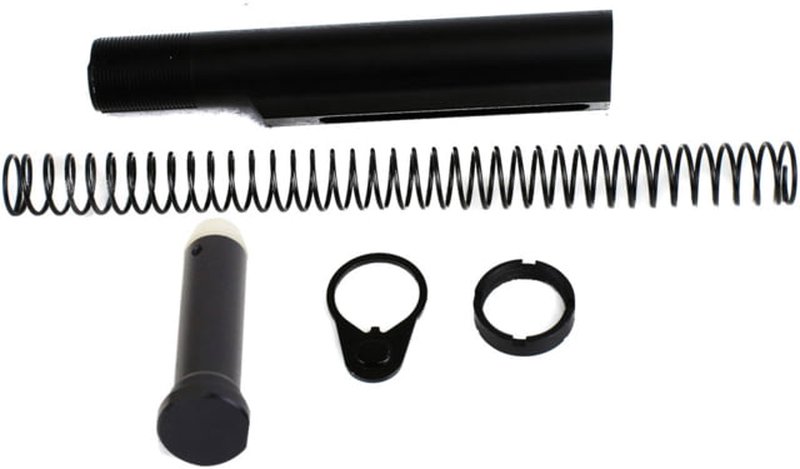 Tiger Rock AR-15 M4 Six Position Buffer Tube Kit, Commercial ST007