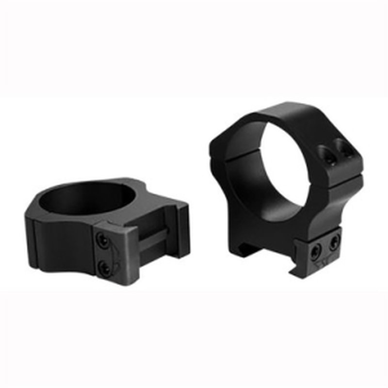 Warne 1" Low Horizontal Scope Rings Weaver Style Matte Black (500M)