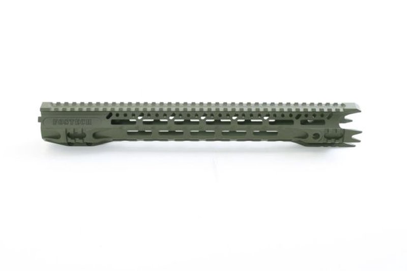 Fostech MACH-1 16 inch AR-15 Tactical Rail OD Green