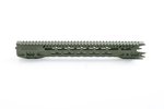 Fostech MACH-1 16 inch AR-15 Tactical Rail OD Green