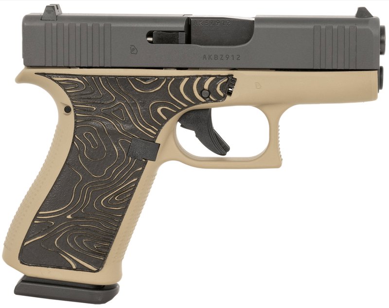 Glock G43X Topography 9mm Pistol