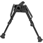 Harris Bipods S-BR2 M-LOK Rotating Self-Leveling Bipod 6-9 in Black