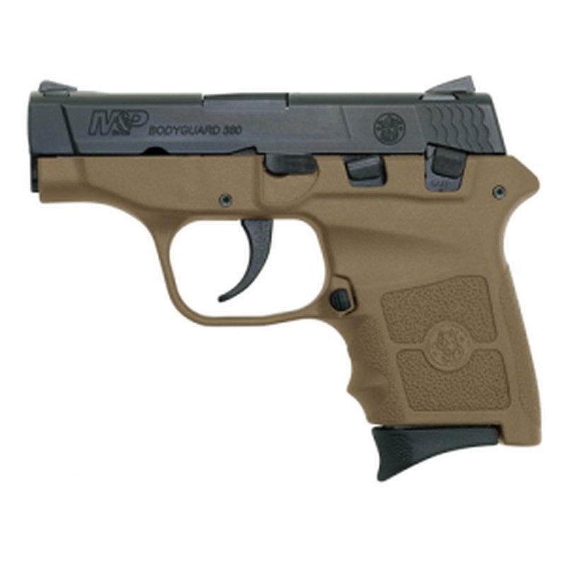 Smith & Wesson Bodyguard 380 ACP Pistol 2.75 Inch Barrel 6 Round FDE