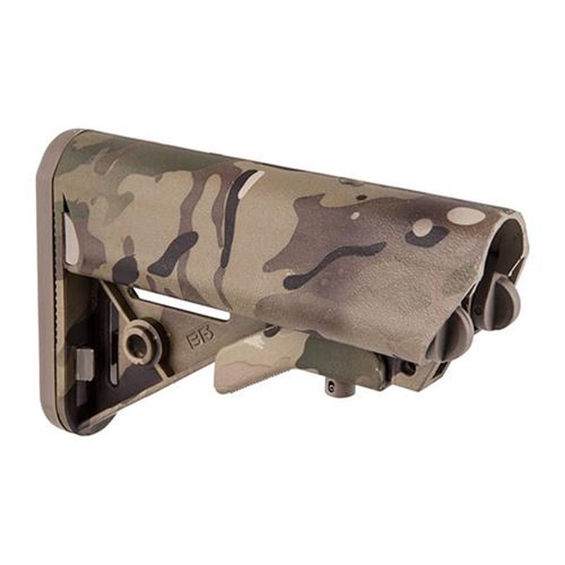B5 Systems SOPMOD Stock AR-15 Mil-Spec Collapsible Multi-Cam Polymer
