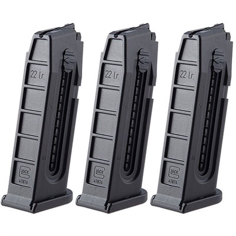 Glock G44 .22LR 10-Round Magazine Black (3-Pack)
