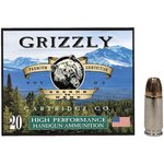 Grizzly 9mm +P 124gr JHP 20-Round Box