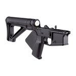 AERO PRECISION - FEATURELESS COMPLETE LOWER RECEIVER W/FIXED STOCK FOR AR-15