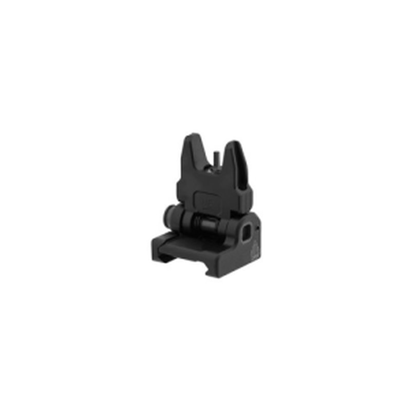 UTG ACCU-SYNC Spring-loaded AR15 Flip-up Front Sight, Black - MNT-757