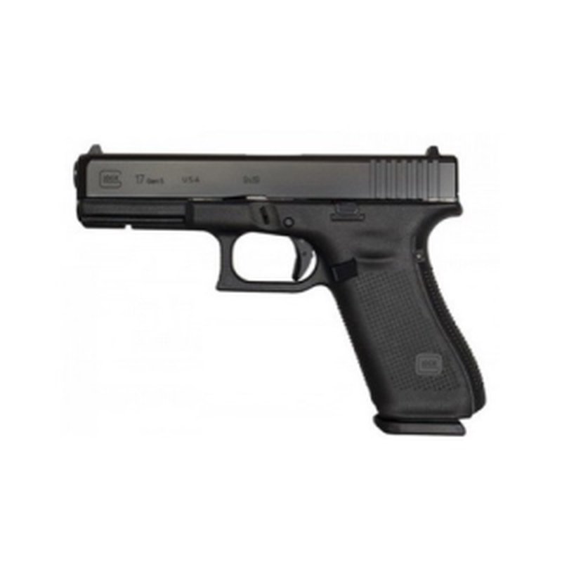 Glock G17 Gen 5 Fixed Sights 9mm Pistol - nDLC Finish