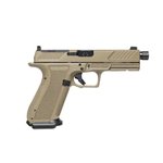 SHADOW SYSTEMS DR920 Combat 9mm 5\" 10rd Optic Ready Pistol w/ Night Sights & Threaded Barrel | FDE