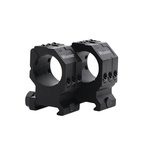 Wheeler 2-Piece Scope Ring 25.40mm Tube Low 6061 Aluminum Alloy Picatinny Rail