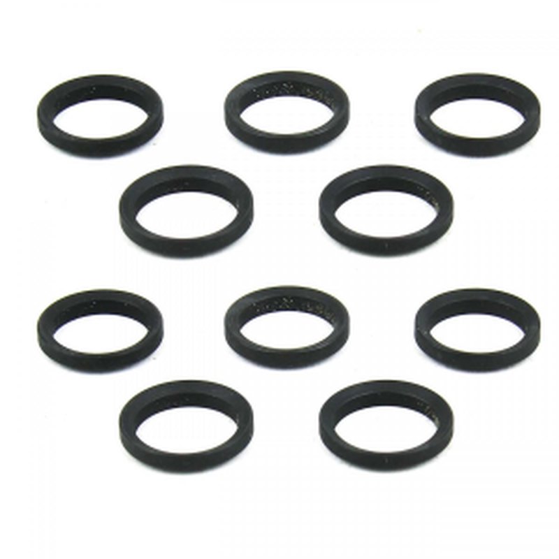 AR-10 Muzzle Brake Crush Washer Steel Black 10 Pcs