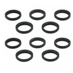 AR-10 Muzzle Brake Crush Washer Steel Black 10 Pcs