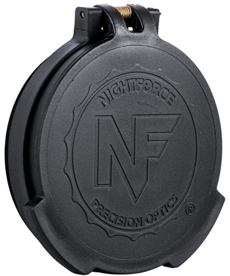 NightForce ATACR 50mm Objective Flip-Up Lens Caps Black - A471
