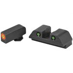 AmeriGlo Trooper Night Sight Set Glock 17/19 Gen 5 (Green/Orange)