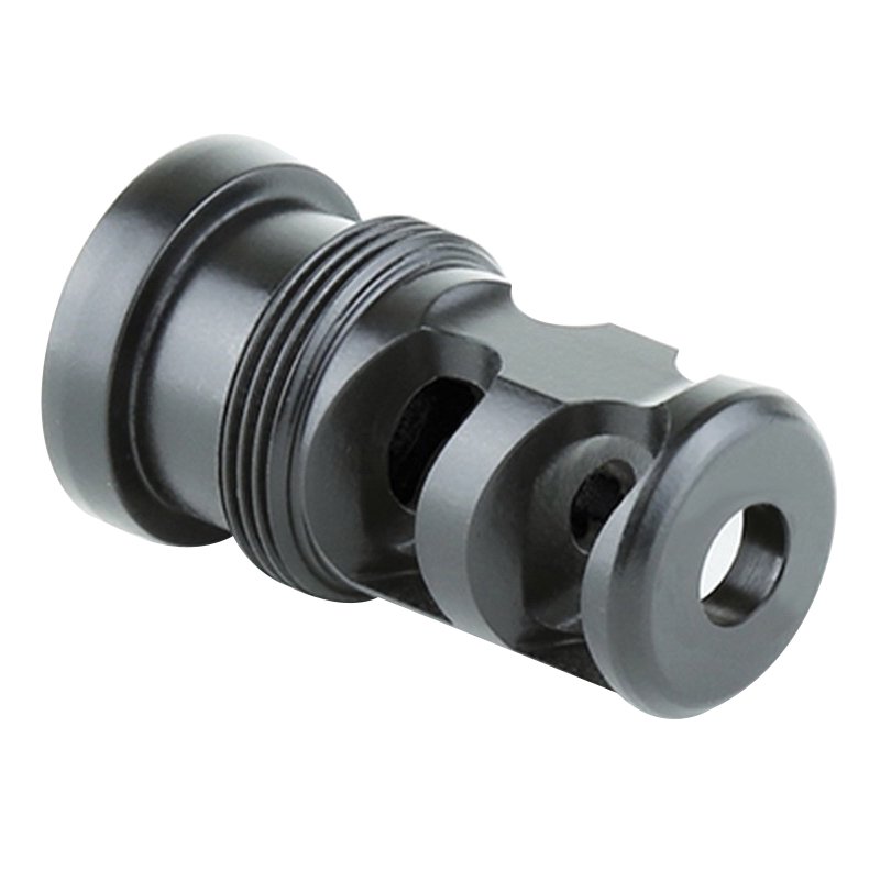 Griffin Armament 5/8-24 Taper Mount 2-Port Paladin Brake, 6.5mm, Melonite QPQ - TMPB65MM5824