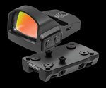 Truglo TruTec Micro Red Dot TG8100B4 3 MOA 1x 23x17 Ruger 10/22 Mount