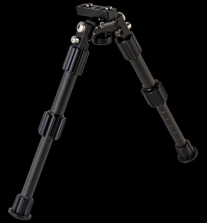 Caldwell Accumax Premium M-Lok Key-Mod Carbon Fiber Rifle Bipod 6–9 in